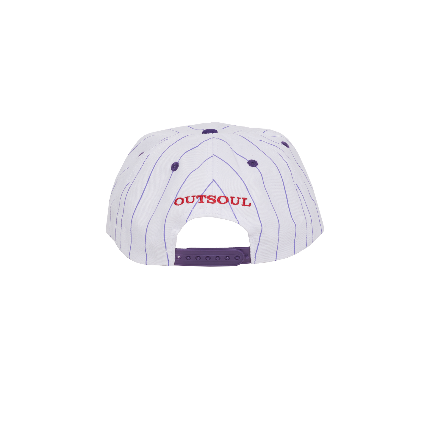 PINSTRIPE 'OG LOGO' WHITE CAP