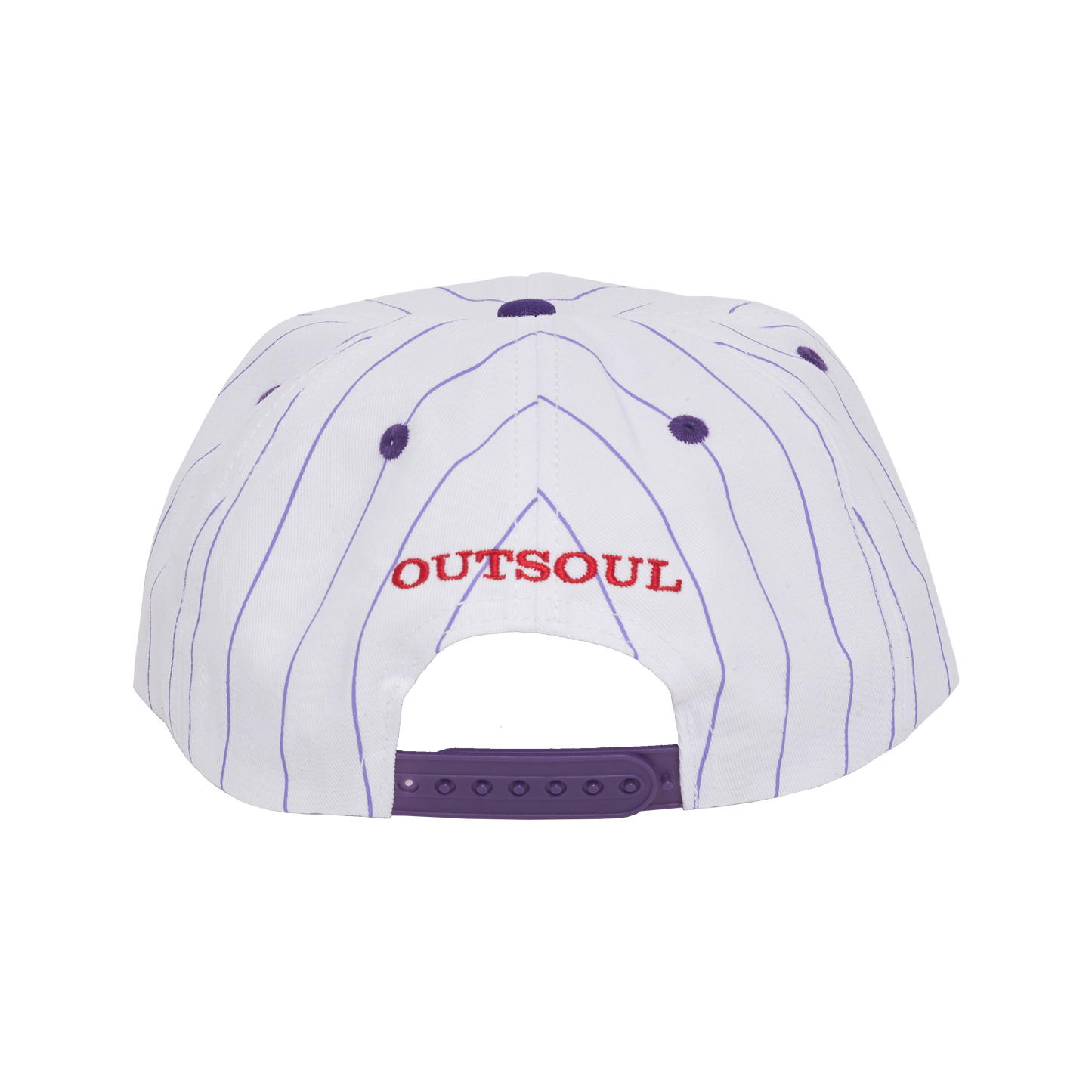 PINSTRIPE 'OG LOGO' WHITE CAP